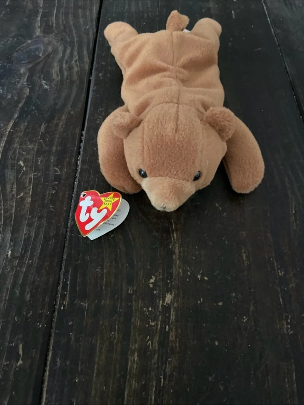 Ty Beanie Baby Cubbie - Brown